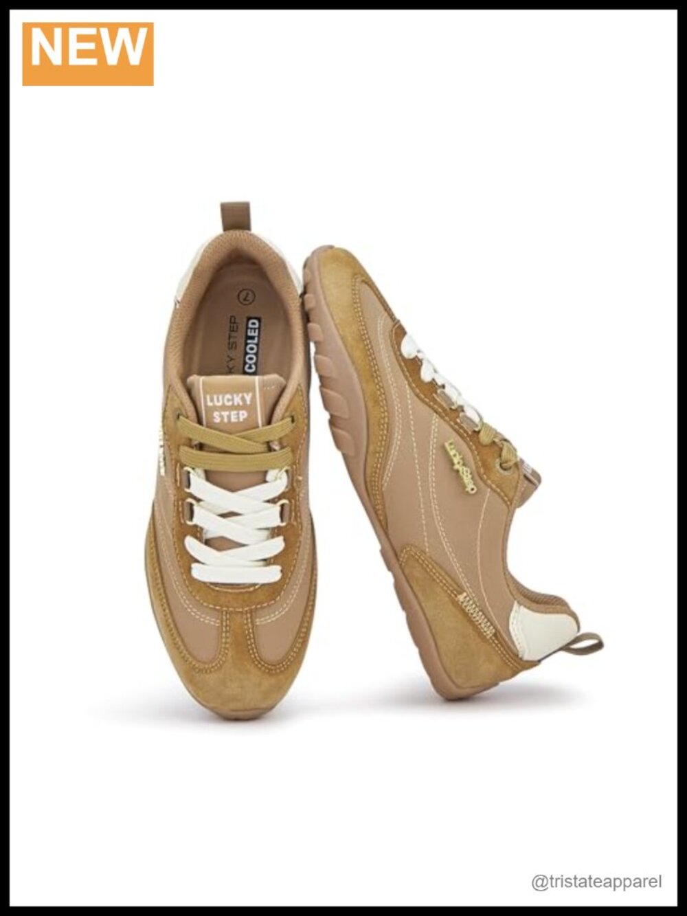 Retro Fashion Sneakers Faux Leather Thin Sole Lace-Up